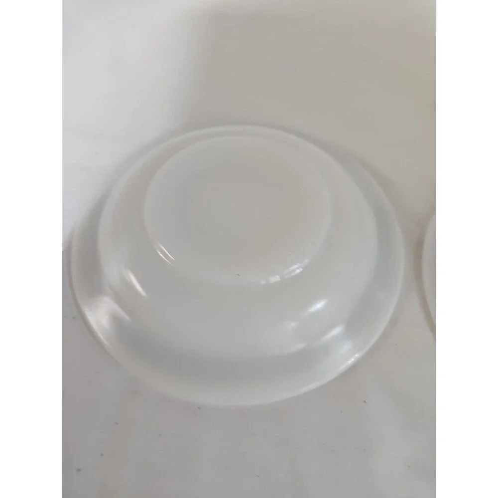 Vintage Pyrex Tableware Lot of 2 Ebony Saucer 6” Round #796-16 by Corning